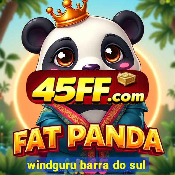 windguru barra do sul